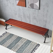 AM-CT-1705 소나무 등무 주물벤치, 3인 등무벤치