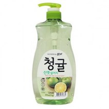 UBM145275주방용품 주방세제 트리오 산뜻 설거지 -TJ 세척 설거지 청귤 970ml 참그린 퐁퐁