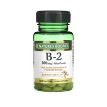 네이처스바운티 비타민B2 100mg 100정, 100개, 1개