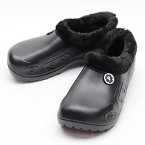 겨울 주방 털 신발 안전 작업 조리 미끄럼방지 방한화 방수 고무 다용도 털신 신발