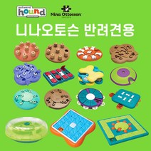 니나오토슨 강아지 노즈워크 훈련용장난감, 2단계, 도그 하이드앤슬라이드 에코 69540