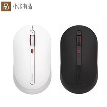 마우스 무선마우스Xiaomi Youpin Miiiw 무선 음소거 마우스 800/1200/1600 인치 당 점 멀티 스피드 DPI 버, 01 Whtie