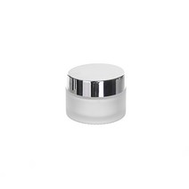 [용기] 반투명 유리 크림용기 15g 30g 50g, 1개