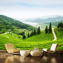 프렌체 맞춤제작 30가지 풍경디자인 UV프린팅 포인트벽지, 디자인08