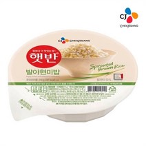 햇반 발아현미밥 210gx18개, 18개, 210g