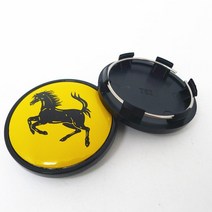 휠캡 휠커버 페라리 말 당나귀 휠 센터 허브 캡 자동차 스타일링 커버 56mm 엠블럼 배지 스티커 액세서리 62mm 4 개입, 9.I
