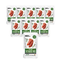 허닭 [본사당일출고] 부드러운 닭가슴살 육포 오리지널 30g, 10팩