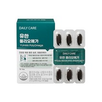 유한양행 폴리오메가 폴리코사놀 오메가3 비타민E 850mg 30정, 유한양행 폴리오메가 30정, 단품