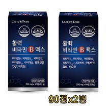 식약처인증 고함량 비타민b 군 영양제 비타민b1 2 6 12 판토텐산 비오틴 나이아신 엽산 신진대사원활 활력 수용성비타민 학생 수험생 중장년층, 700mg, 180캡슐