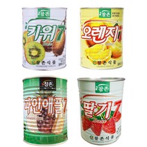 참존 키위원액 파인애플원액 딸기원액 오렌지원액 835g 과일원액
