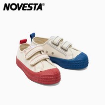 노베스타 [공식판매처] 키즈 스타마스터 운동화 RED & BLUE