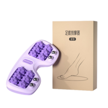 일상전환 롤러 발바닥 발지압판 마사지기, 퍼플, 1개