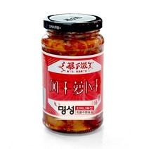 [명성차이나푸드] 풍미무말랭이 밥반찬 마라맛무말랭이 마라무말랭이무침 250g1병, 병