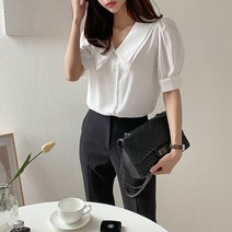 [아이슈즈] 이중카라블라우스 1056752
