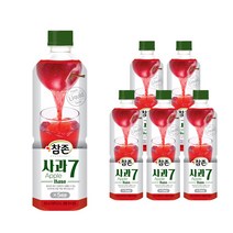 참존식품 사과7베이스 835ml, 6개