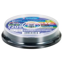 Verbatim 블루레이 디스크 1회 녹음 BD-R XL 100GB 10장 화이트 인쇄 가능한 단면 3겹 2-4x 속도 VBR520YP10SV2