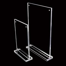 피케이몰 아크릴 투명 액자판 자석고정 스탠드 A4사이즈 상장 문서 보관, 세로형, 1p