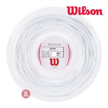 윌슨 WRZ906600 리볼브17 1.25 200m WH 테니스스트링, 단품