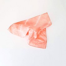 DIY KIT 손수건 천연염색 소목 1인 35cmx35xm 엠보손수건