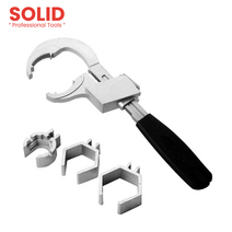 솔리드 4in1 싱크대 렌치 파이프 수도관 세면대 수리 교체 배관 멀티 공구