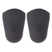 2X 고무 클라리넷 색소폰 마우스 피스 캡 섬세한 팁 보호 검정색, 01 하늘색
