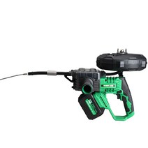 관로구방수장치 전동요비선 충전식 스레딩 풀세트, 배터리 2개 충전 1개 + 30m 실 20m