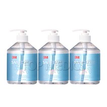 3M 손소독제 500ml 3개 에탄올 70% 새니타이저, 1개