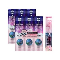 히말라야핑크솔트 바이옴 치약 100g 6개 + 히말라야링크솔트 칫솔 2개, 단품