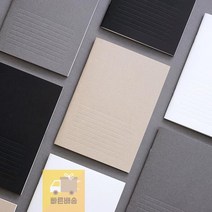 스토리지 A5 중철노트 (라인), 블랙