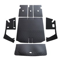 차팡 트렁크매트 BMW X3 3세대 LCI(22년~) 가솔린/디젤 차박매트 풀커버 + 도어매트, 2018~2021(가솔린/디젤), [SS]블랙/블랙