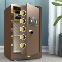 사무실 대형금고 캐비닛 60cm 귀중품보관함 이중잠금, H60cm 비밀번호+열쇠+3단 골드