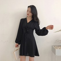 체스트 여성롱쉬폰원피스LO03