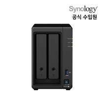 시놀로지 Synology DS720+ NAS 스토리지 2베이 + NAS 하드 8TB+8TB