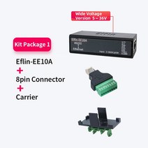 Elfin-EE10A 직렬 포트 RS232-이더넷 장치 서버 Modbus TPC IP 프로토콜 5 ~ 36V 전압 연결 네트워크 소형, 01 kit 1