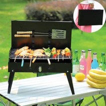 접이식 바베큐그릴 캠핑 화로대 휴대용 숯불그릴 BBQ 가정용바베큐그릴 바베큐용품 미니화로대 접이식BBQ그