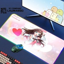 에픽 세븐 Rgb 마우스 패드 게이머 키보드 매트 책상 애니메이션 카펫 Pc 빅 게임 캐비닛 확장, 13 GG002314_02 RGB300x600x3mm