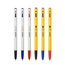 모나미 153 볼펜 0.7mm 1.0mm 12자루 1타 색상, 2. 1.0mm_빨강