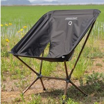 베라캠프 경량 캠핑의자 백패킹 와이드 미니멀 수제작 캠핑 체어 의자 Q 시리즈, Q520HD벤부블랙