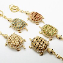 장수동물 키링 열쇠고리 모음 2 (거북이/코끼리) 가방 키링 예쁜열쇠고리 장식 큐빅 동물 장수