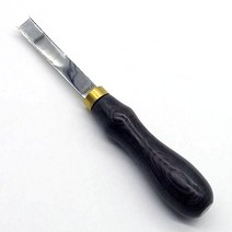 갈색가죽 가죽공예 손피할기 고급형 10mm, 1개