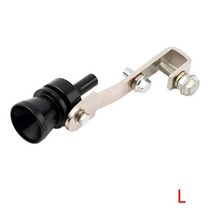 오토바이 배기 파이프 머플러 유니버설 사운드 시뮬레이터 car turbo sound, 블랙 엘