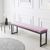 메이든 1000 벤치 의자 방석 쿠션(무료배송), 핑크
