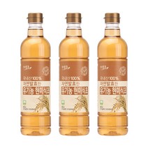 HACCP 자연발효 건강한 청정고을 유기농 현미식초 800ml 3병, 3개