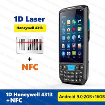 판매 안드로이드 핸드 터미널 PDA 하니웰 바코드 스캐너 1D 레이저 QR 휴대용 데이터 수집기 4G NFC, 06 1D 4313 NFC_01 미국