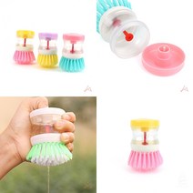 세제 펌프 브러쉬 원형 튀김기청소 설거지