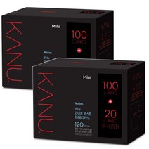 카누 미니 라이트로스트 100T+20T, 120개입, 2개