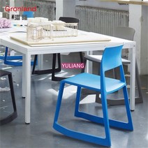 아이 의자 Vitra Tip Ton Chair 비트라 팁 톤 체어 인테리 Esyuse 증정, 주황색