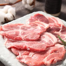 [식품의즐거움] 미국산 냉동 수입돼지 목살 1kg, 단품