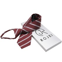 [로제이]스트라이프 자동넥타이 케이스증정 RTK009_WI