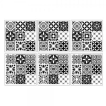 타일인테리어스티커 모던TILE 유러피언블랙 GS-703, 상세페이지 참조